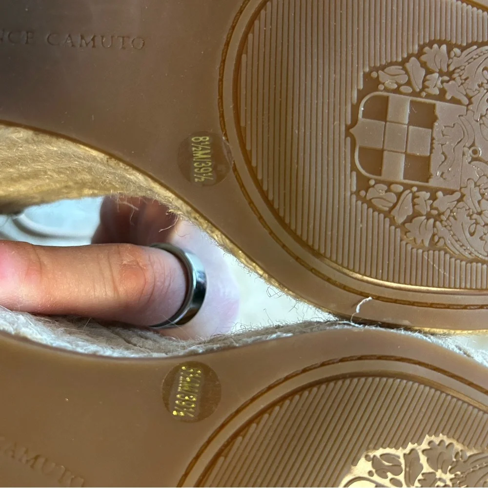 Vince Camuto‎ Beige Espadrille Sandals
